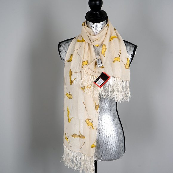 NWT Andy Warhol Shoe scarf